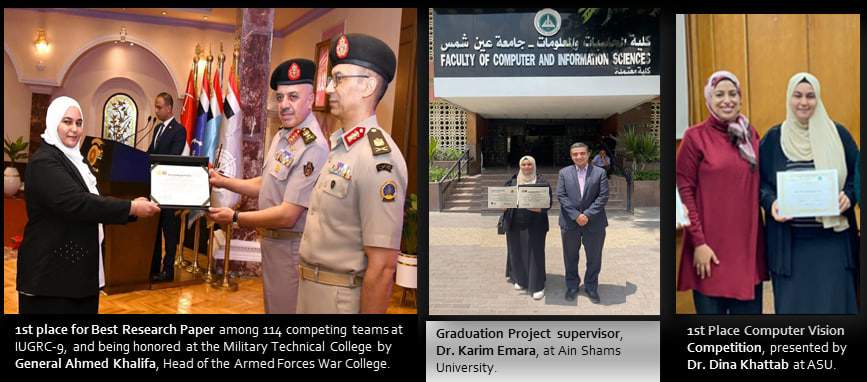 Sara Abdelaal receiving awards and honors